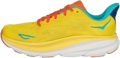 Hoka Men's Clifton 9 Sneaker, Oat Milk/Barley, 12.5 in Saudi Arabia