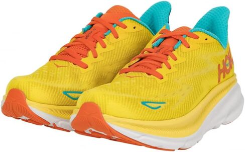 Hoka Men's Clifton 9 Sneaker, Oat Milk/Barley, 12.5 in Saudi Arabia