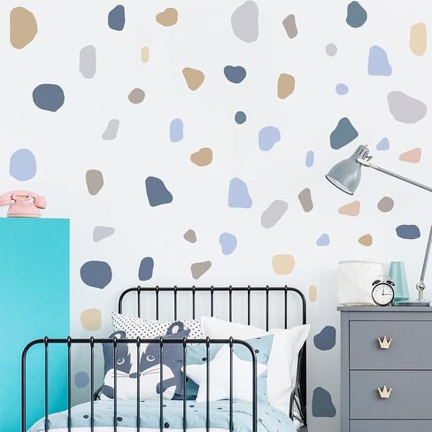 Boho Polka Dot Room Decor, iinuu Wall Stickers for Kids’ Bedroom, Nursery, Playroom in Kuwait