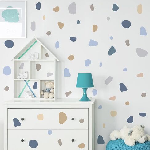 Boho Polka Dot Room Decor, iinuu Wall Stickers for Kids’ Bedroom, Nursery, Playroom in Kuwait