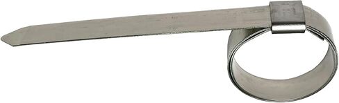 BAND-IT JS2019 Junior 3/8" Wide x 0.025" Thick, 13/16" Diameter, 201 Stainless Steel Smooth I.D. Clamp (100 Per Box) in Saudi Arabia