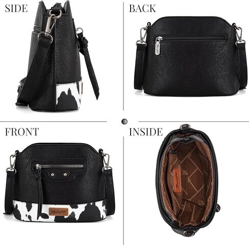 Wrangler Crossbody Bags for Women Shoulder Purses and Handbags with Adjustable Strap in Kuwait