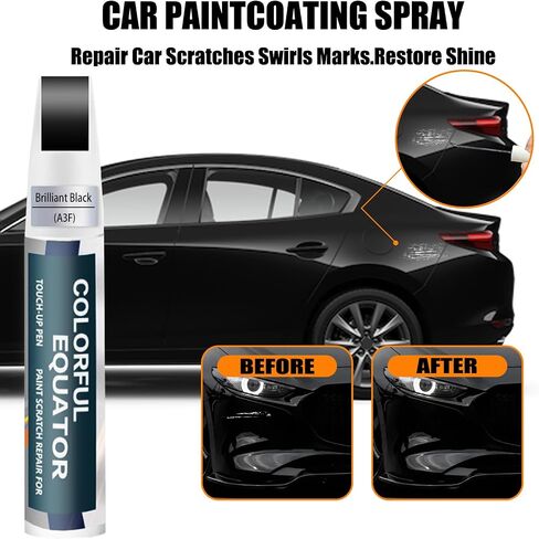 42M Deep Crystal Blue Pearl Touch Up Paint for Mazda, Car Paint Pen Scratch Repair Two-In-One Touch Up Paint, Premium Car Scratch Remover for Deep Scratches in Saudi Arabia