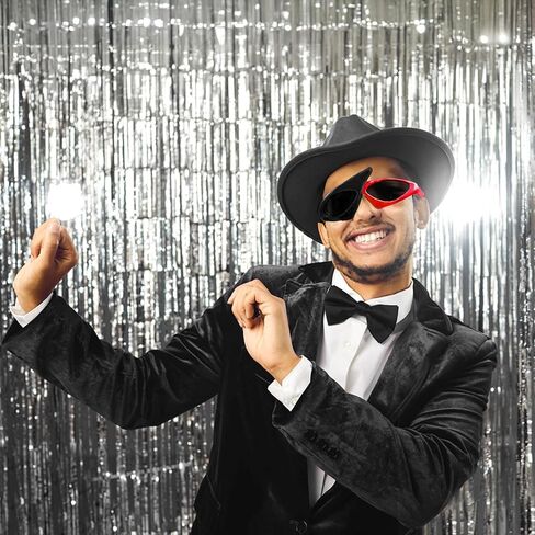 النظارات الشمسية المثلثة من شركة Vaulted Skulls & Co | نظارات شمسية ريترو من الثمانينيات | نظارات شمسية غير متماثلة | ظلال روك عتيقة | نظارات شمسية نيون ساطعة | الوردي والأخضر | الحجم القياسي in Kuwait