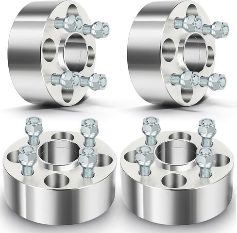ECCPP 2PCS 4x100 2 inch Wheel Spacers Hubcentric 4 Lug 4x100mm to 4x100mm 12x1.5 Studs 57.1mm fits for Chevette Wheel Spacers for Lebaron for Caravan for Charger Wheel Spacers in Saudi Arabia