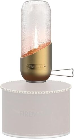 Fire-Maple Camping Lantern Glass والصلب والألومنيوم | البروبان أو isobutane الوقود علبة الأضواء الجميلة | لا حاجة إلى عباءة | الفوانيس البروبان للتخييم ، الطوارئ ضرورية in Kuwait