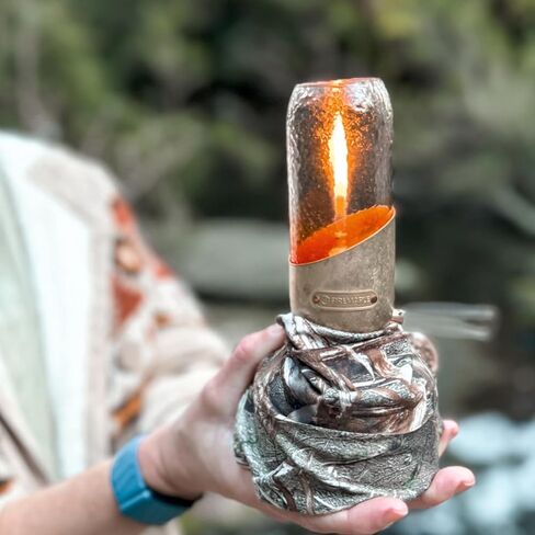 Fire-Maple Camping Lantern Glass والصلب والألومنيوم | البروبان أو isobutane الوقود علبة الأضواء الجميلة | لا حاجة إلى عباءة | الفوانيس البروبان للتخييم ، الطوارئ ضرورية in Kuwait