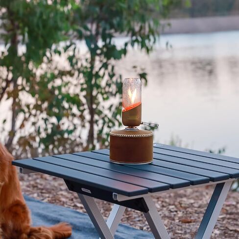 Fire-Maple Camping Lantern Glass والصلب والألومنيوم | البروبان أو isobutane الوقود علبة الأضواء الجميلة | لا حاجة إلى عباءة | الفوانيس البروبان للتخييم ، الطوارئ ضرورية in Kuwait