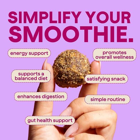 Bomb Co. Blender Bomb ، OG ، Superfood Smoothie Mix مع بذور شيا ، بذور القنب ، بذور الكتان ، ملح البحر ، والأحماض الأمينية لصحة الأمعاء ، خالية من الغلوتين ، ألياف عالية ، 10 حصص in Saudi Arabia