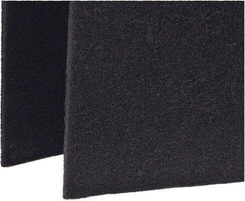 Breathe Naturally Universal Cut to Fit Carbon Activated Air Filter - Replacement Charcoal Filters - Pre Filter Carbon Sheet for Air Purifier, Vent Filters & More - Made in USA (Pack of 1, 16x48) in Saudi Arabia
