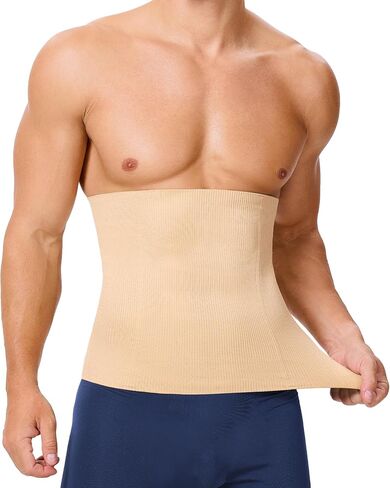 TAILONG Waist Trainer for Men Shapewear Tummy Control Body Shaper Corset Slimming Girdle Fajas para Hombres Black in Saudi Arabia
