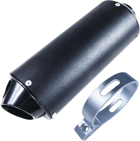 28mm 1.1" Exhaust Silencer Muffler Clamp Gasket for 50cc 70cc 90cc 110cc 125cc TRX90 ATC70 ATC200X TTR110 TTR125 KLX110 Apollo RFZ Coolster Lifa Taotao Dirt Pit Bike ATV Quad Mini Bike Silver in Saudi Arabia