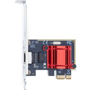 Gigabit Dual NIC with Intel 82576 Chip, 1Gb Network Card Compare to Intel E1G42ET NIC, 2 RJ45 Ports, PCI Express 2.1 X1, Ethernet Card with Low Profile for Windows/Windows Server/Linux