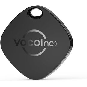 VOCOlinc Air Tags 4 Pack, Smart Bluetooth Tracker Work with Apple Find My APP (iOS Only, Not for Android), Item Finders Locator for Key, Luggage Suitcases, Bags Wallets, Backpack, Replaceable Battery