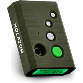 HT01 Upgraded Shot Timer for Shooting, 4 Modes for Tactical Training, with Loud Buzzer, Smart Sensors for Shooters Global Range Competition, LCD Screen Light&Long Battery Power - Green