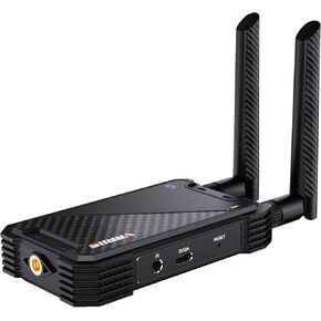 Wireless HDMI Transmitter and Receiver，1300FT Wireless HDMI Extender Kit with Loop Out,1080P Full HD for Streaming from DSLR,Laptop,Setop Box to TV/Projector IR Support in Kuwait