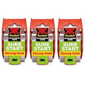 Scotch Sure Start Packaging Tape [Set of 3]