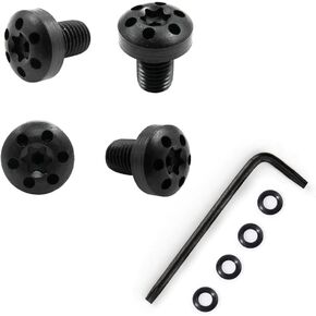 Cool Hand Customize Grips Screws for 1911 Full Size/Compact Grips, 4 Stainless Steel Screws, 4 O Rings, T10 Torx Key Included