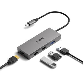 USB-C HUB مع M.2 NVME/SATA SSD العلبة ، 8 في 1 USB C محول HUB يناسب PCIE 3.0 NVME M.2 SSD ، 2.5 بوصة SATA HDD مع 4K HDMI ، 10 جيجابت في الثانية USB-C 3.1 & USB 3.1 ، USB 2.0 ، SD/Micro SD ، 100W PD متوافق مع XPS