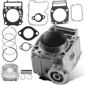92mm 3087221 Cylinder Piston Ring Gasket Top End Rebuild Kit Compatible with Polaris Ranger Scrambler Sportsman 500 1996-2010 After-Market Parts