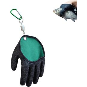 Fishing Gloves for Men with Magnet Release, Professional Anti-Slip Puncture Resistant Gloves for Handling, Catching, Cleaning, Fisherman Fishing Accessories, Fishing Gear and Equipment