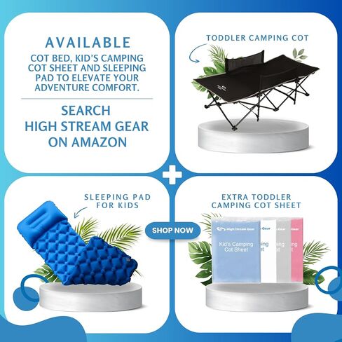 وسادة نوم للأطفال للتخييم والنوم مع وسادة ، مرتبة تخييم قابلة للنفخ لحقائب الظهر والسفر ، حصيرة سميد سميك ، وسادات النوم للتخييم السريعة للأطفال in Kuwait