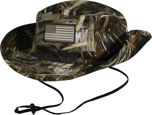 Paramount Outdoors Bayou American Flag Boonie Hat American Fit Design عوامات in Kuwait