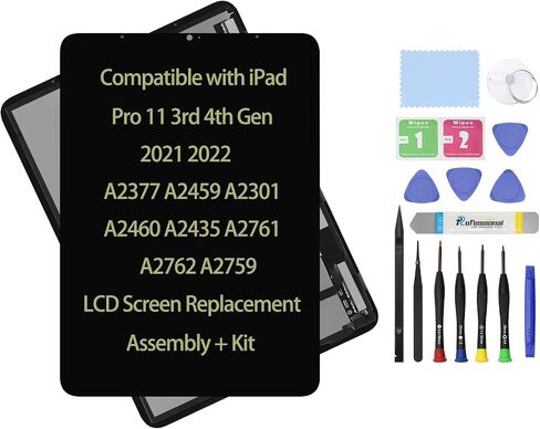 استبدال شاشة LCD 10.9 "2022 متوافق مع iPad 10 10th Gen A2777 A2696 A2757 عرض مجموعة إصلاح شاشة LCD شاشة (لوحة فقط) in Kuwait