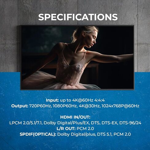 OREI 4K 3x3 HDMI Video Wall Controller Processor Display Upto 1080p Output - 2x2, 1x2, 1x4, 1x3, 2x3, 3x2, 2x4, 4x2 Supports 180 Degree Rotate RS-232 Audio Extraction (UHD-19VW) in Kuwait