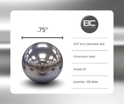 عشرة كرات من الصلب الكروم مقاس 3/4 بوصة G25 in Kuwait