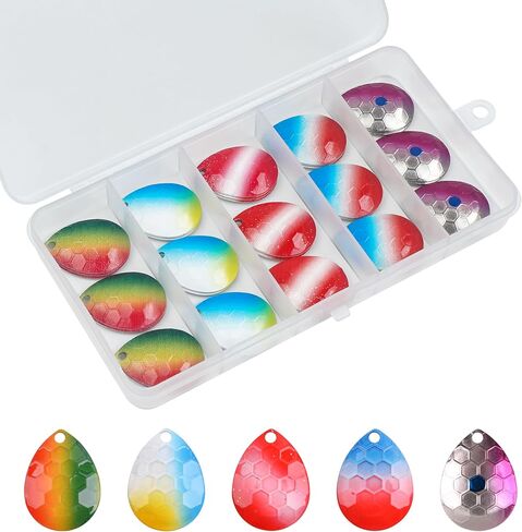طعن من طعن Walleye طقم DIY Fishing Fishing Making Making Supplies Parts Maitler Harness Live Bait Pait Plades Pompano Floats Clevis Beads Tackle Fishing in Kuwait