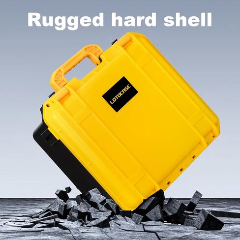 Storage Case for Dewalt/Milwaukee Battery - Waterproof Hard Tool Battery Bag for Dewalt 8v/12v//20v/60v Max XR Battery & Charger, Organizer Box for Dewalt/Milwaukee 2.0-12.0 AH Battery(Case Only) in Kuwait
