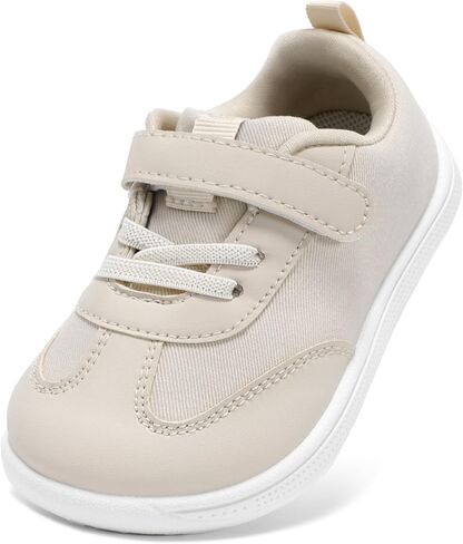 STQ Toddler Girls Boys Wide Toe Barefoot Shoes Kids Walking Tennis Comfort Sneakers Lightweight Breathable Gym Shoe in Kuwait