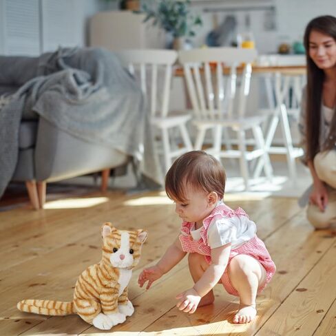 MON AMI Kacie The Kitty Ballerina Stuffed Doll – 9", Soft Plush Animal Doll, Use as Toy or Room Decor, Great Gift for Kids of All Ages in Saudi Arabia