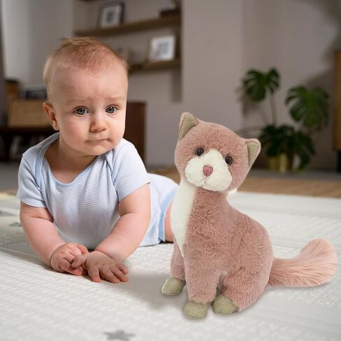 MON AMI Kacie The Kitty Ballerina Stuffed Doll – 9", Soft Plush Animal Doll, Use as Toy or Room Decor, Great Gift for Kids of All Ages in Saudi Arabia
