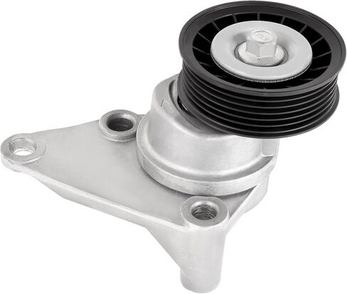 38159 A/C Belt Tensioner Pulley Assembly Compatible with 2000-2008 Chevy Silverado Suburban Tahoe GMC Sierra Yukon, 2002-2008 Cadillac Escalade, 2004-2007 Buick Rainier, Replaces# 12562065, 88996998 in Kuwait