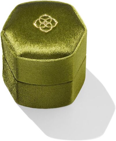 Kendra Scott Davis Small Case, Emerald Velvet in Saudi Arabia