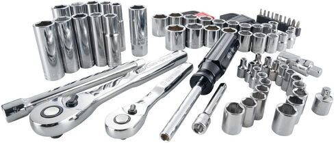CRAFTSMAN Mechanics Tool Set, SAE/Metric, 1/4-Inch Drive, 83-Piece (CMMT12021) in Saudi Arabia