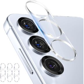 imluckies 3 Packs for 6.2" Samsung Galaxy S25 Camera Lens Protector Tempered Glass, 9H Anti-Scratch & HD Clear, Easy to Install Case-Friendly for S 25 [Not for S25+], Black in Kuwait