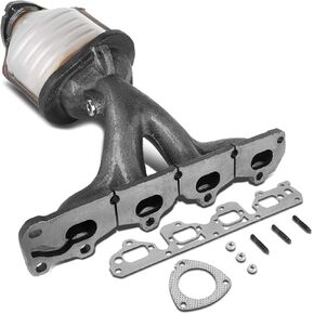 DNA MOTORING Factory Style Catalytic Converter Exhaust Y-PipeCompatible with 07-09 Silverado Tahoe Sierra Tahoe 4.8 5.3 6.0L, OEM-CONV-002