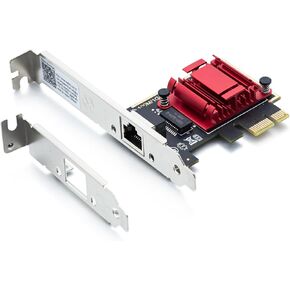 2.5G 4 Port NIC Network Adapter Card with Realtek RTL8125BG Controller, Quad RJ-45 Port, PCI Express Gigabit Ethernet Card Support Windows/Windows Server/Linux/Ubuntu/Centos/Vmware