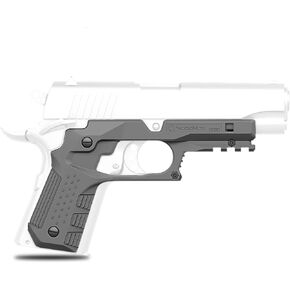 Recover Tactical CC3C Compact 1911 Grip and Rail System for The Compact Officer's Size 1911, No Modifications Required, Installs in Under 3 Minutes