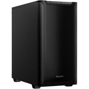 be quiet! Pure Base 501 Black PC case | 2 Preinstalled Quiet Fans | Mid Case | USB 3.2 Gen | Airflow | BGW74
