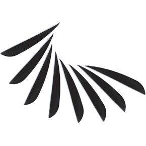 Fletches 4 Inch Real Feather Fletching with Right Wing for DIY Arrows Shafts