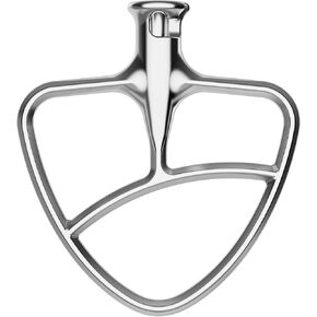 GVODE Spiral Dough Hook for Kitchenaid Stand Mixer, Stainless Steel Dough Hook Attachment Compatible with 4.5-5 QT Stand Mixer, Bread Hook for Kitchenaid, Dishwasher Safe Replacement Parts Accessories