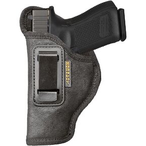 HOUSTON Gun Holsters - Nobuck ECO Leather Concealed Carry - Glock, Walther, KAHR, 1911, Taurus, FNS, XD-E and Springfield Armory