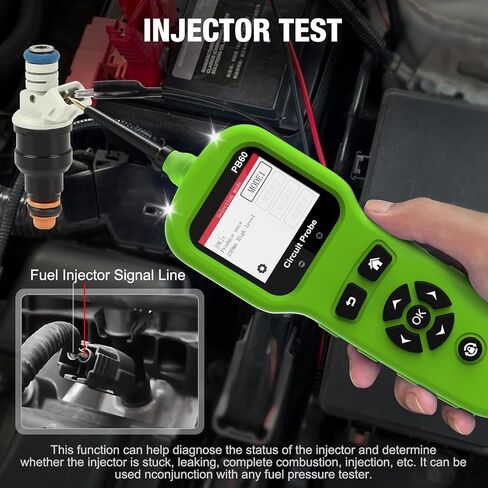 JDIAG Power Circuit Probe Tester 8V-32V DC PB10 Circuit Tester Component Activation Short Circuit Finder Continuity Tester Voltage Tester Trailer Lights Grounding Test Jumper Function in Saudi Arabia