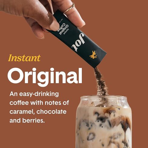 Jot Coffee Concentrate (Original) High Caffeine Cold Brew Coffee Concentrate Liquid for Iced Coffees, Instant Espresso, Hot or Cold Instant Coffees - Makes 14 Cups, 150mg Caffeine/Tbsp, Sugar Free in Kuwait