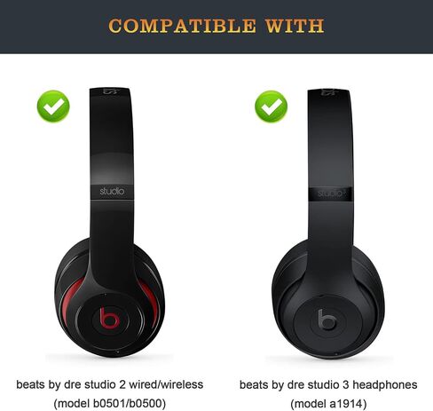Studio 2 Headband as Same as The OEM Replacement Arch Band B0501 Parts Accessories Compatible with Beats by Dr Dre Studio2 Wired/Wireless (B0500/B0501) Over-Ear Headphones (Matte Black) in Kuwait