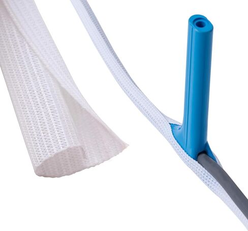 49FT-3/10 inch Starlink & Mini Cable Protector, Split Sleeve Wire Loom Tubing with Stringing Tool - Abrasion-Resistant Sleeving for Wear Protection, Extend Cable Life - White in Kuwait